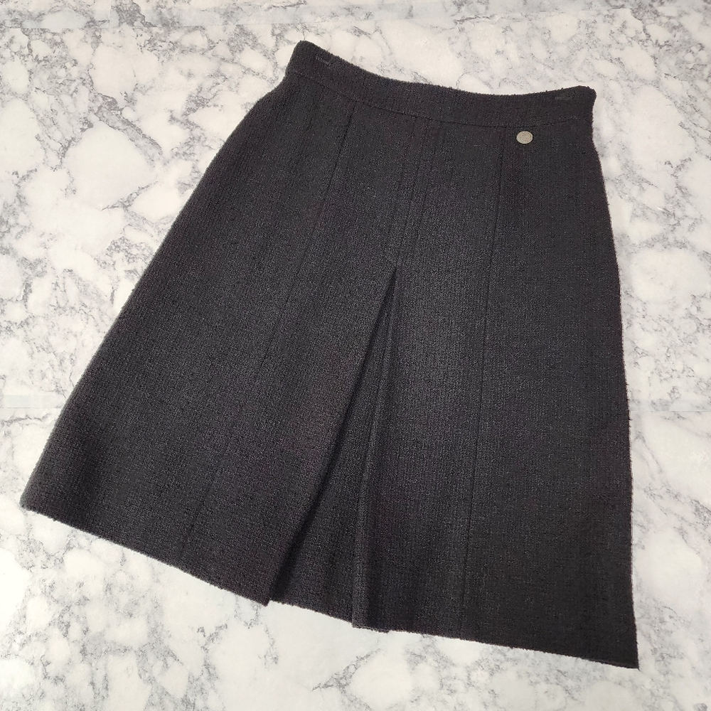Chanel Spring 2015 Pleated Skirt
